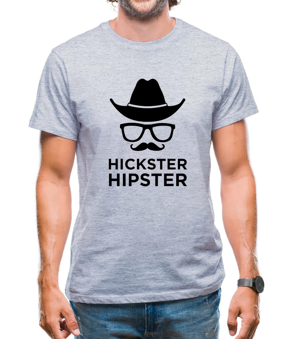 Hickster Hipster Mens T-Shirt