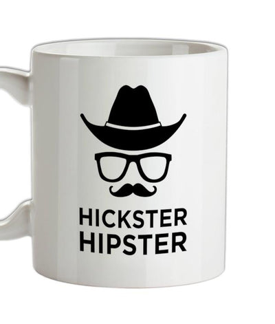 Hickster Hipster Ceramic Mug