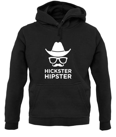 Hickster Hipster unisex hoodie