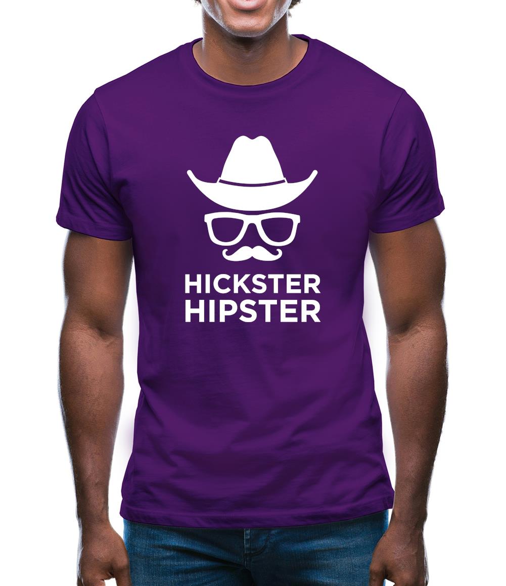 Hickster Hipster Mens T-Shirt