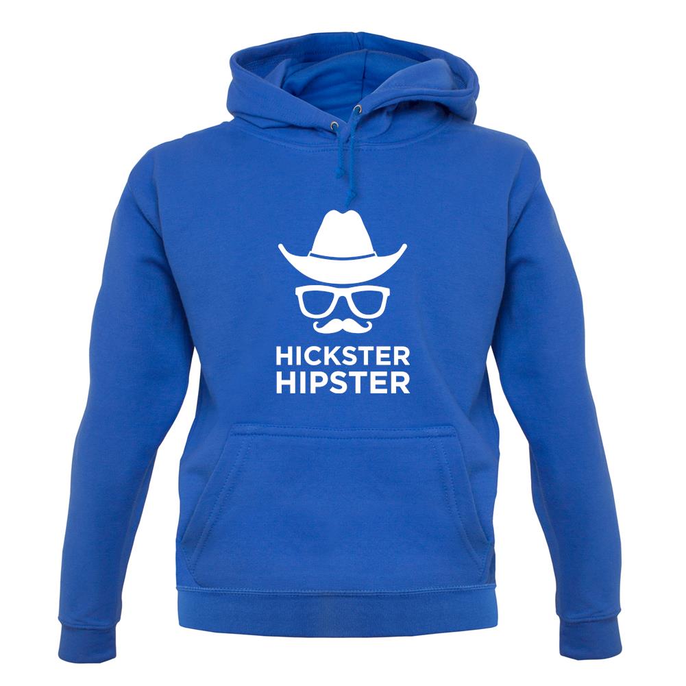 Hickster Hipster unisex hoodie