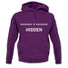 Hidden unisex hoodie