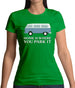 Home Is Where You Park It Womens T-Shirt