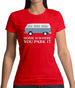 Home Is Where You Park It Womens T-Shirt