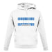 Honduras Barcode Style Flag unisex hoodie