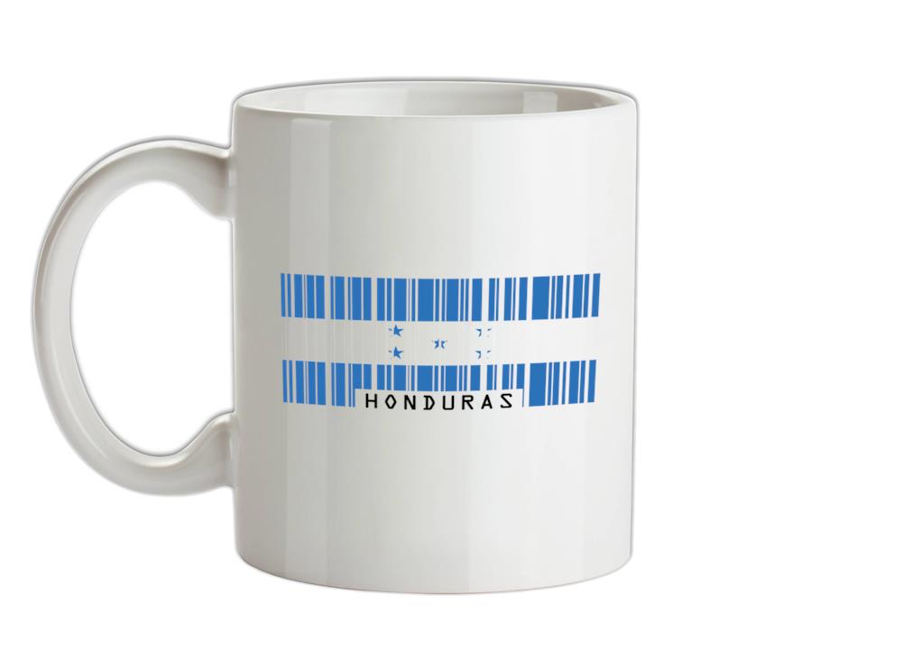 Honduras Barcode Style Flag Ceramic Mug