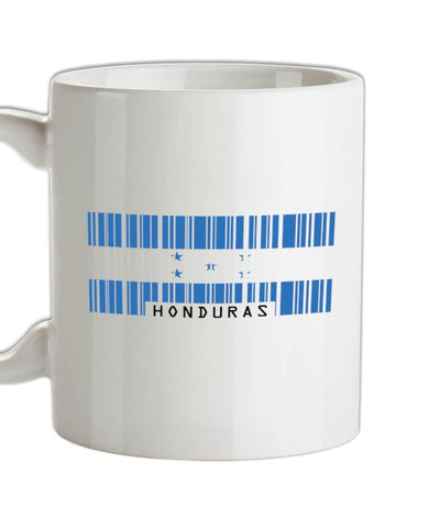 Honduras Barcode Style Flag Ceramic Mug
