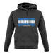 Honduras Barcode Style Flag unisex hoodie