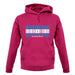 Honduras Barcode Style Flag unisex hoodie
