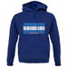Honduras Barcode Style Flag unisex hoodie