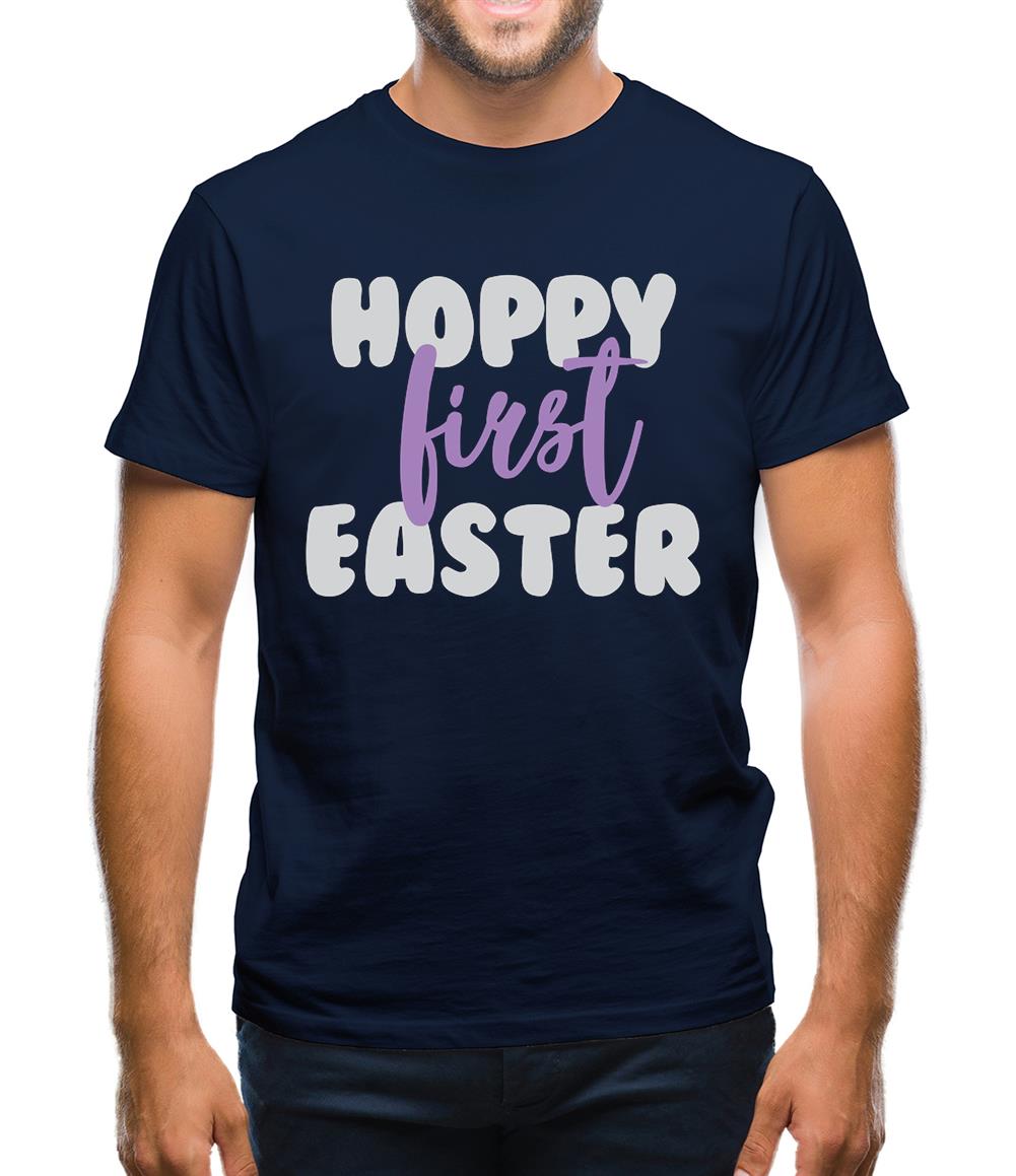 Hoppy First Easter Mens T-Shirt