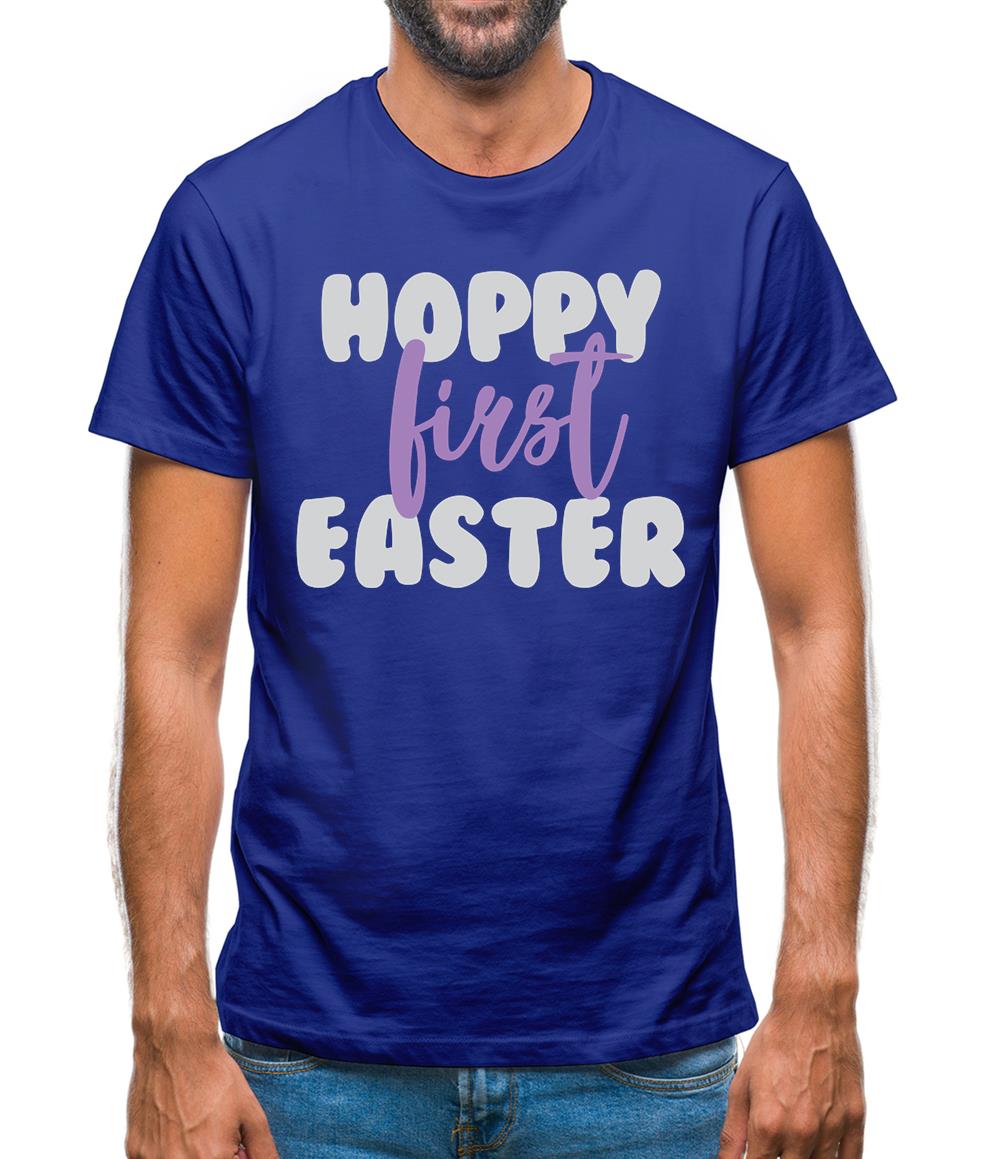 Hoppy First Easter Mens T-Shirt