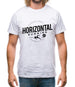 Horizontal Running Fat Amy Mens T-Shirt