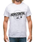 Horizontal Running Fat Amy Mens T-Shirt