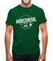 Horizontal Running Fat Amy Mens T-Shirt