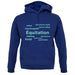 Horse Riding Languages unisex hoodie