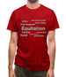 Horse Riding Languages Mens T-Shirt