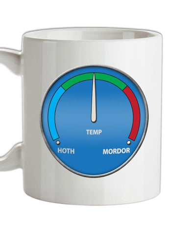Hoth Mordor Thermostat Ceramic Mug
