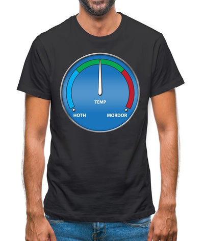 Hoth Mordor Thermostat Mens T-Shirt