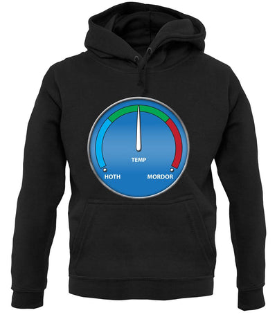 Hoth Mordor Thermostat unisex hoodie