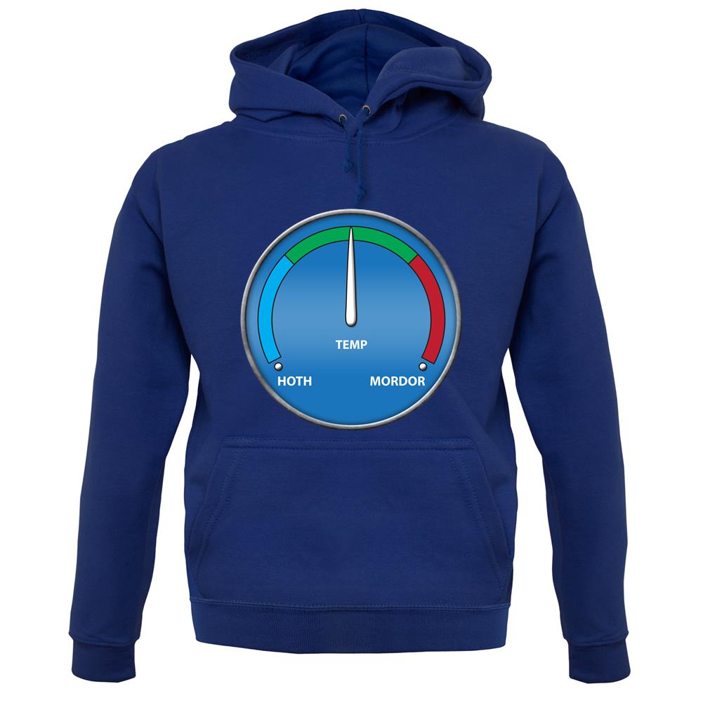 Hoth Mordor Thermostat unisex hoodie