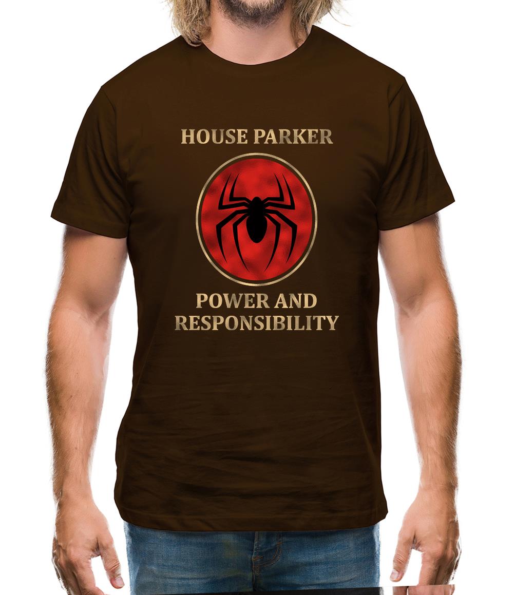 House Parker, Power And Responsibility Mens T-Shirt