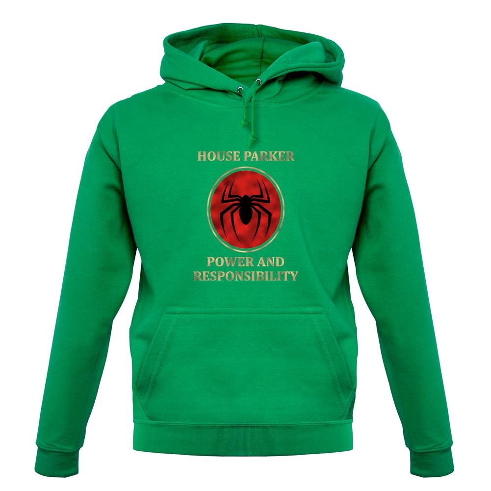 House Parker, Power And Responsibility unisex hoodie