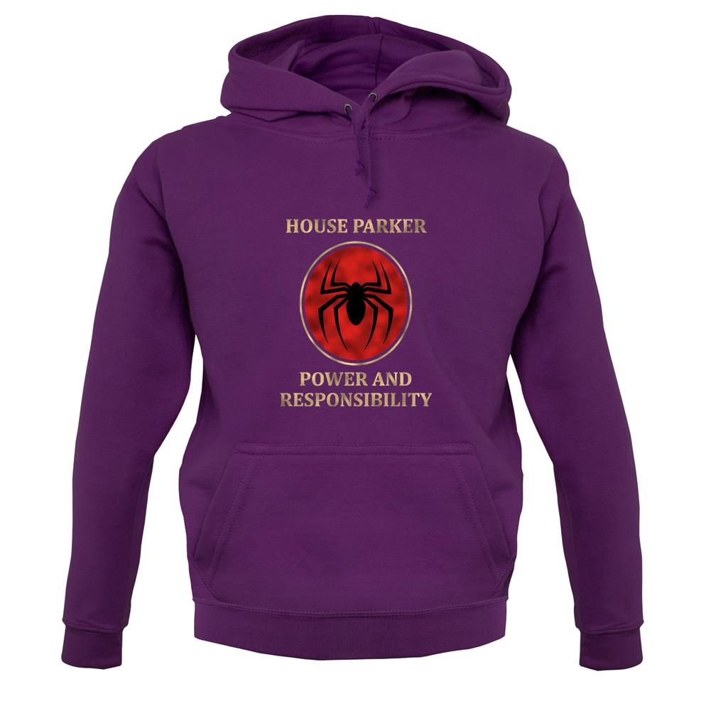 House Parker, Power And Responsibility unisex hoodie