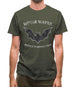 House Wayne, Justice Through Fear Mens T-Shirt