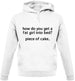 How Do You Get A Fat Girl Into Bed Unisex Hoodie