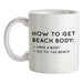 How To Get A Beach Body Ceramic Mug
