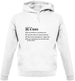 How To Be a Man Unisex Hoodie