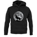 Dressdown Wolf Moon Silhouette Unisex Hoodie