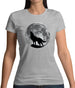 Dressdown Wolf Moon Silhouette Womens T-Shirt