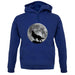 Dressdown Wolf Moon Silhouette Unisex Hoodie