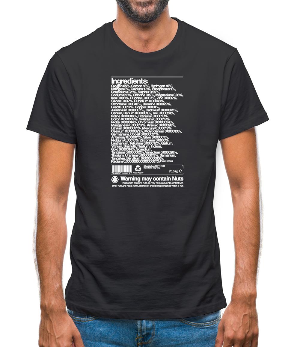 May Contain Nuts Mens T-Shirt