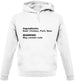 Human Ingredients Unisex Hoodie