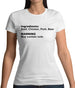 Human Ingredients Womens T-Shirt