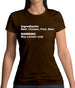 Human Ingredients Womens T-Shirt