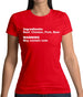 Human Ingredients May Contain Nuts Womens T-Shirt