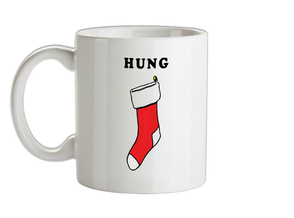 Hung Stocking Ceramic Mug