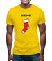 Hung Stocking Mens T-Shirt