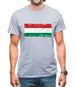 Hungary Grunge Style Flag Mens T-Shirt
