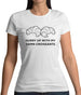 Hurry Up With My Damn Croissants Womens T-Shirt