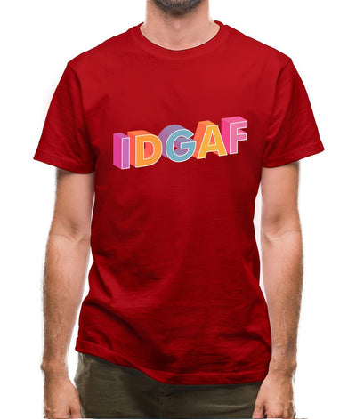 IDGAF Mens T-Shirt