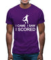 I Came I Saw I Scored Mens T-Shirt