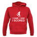 I Came I Saw I Scored unisex hoodie