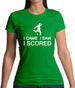 I Came I Saw I Scored Womens T-Shirt