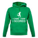 I Came I Saw I Scored unisex hoodie