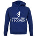 I Came I Saw I Scored unisex hoodie